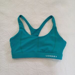 LGNDRY Women's Fitness Workout Yoga Bra Strappy Sports Bra- Small